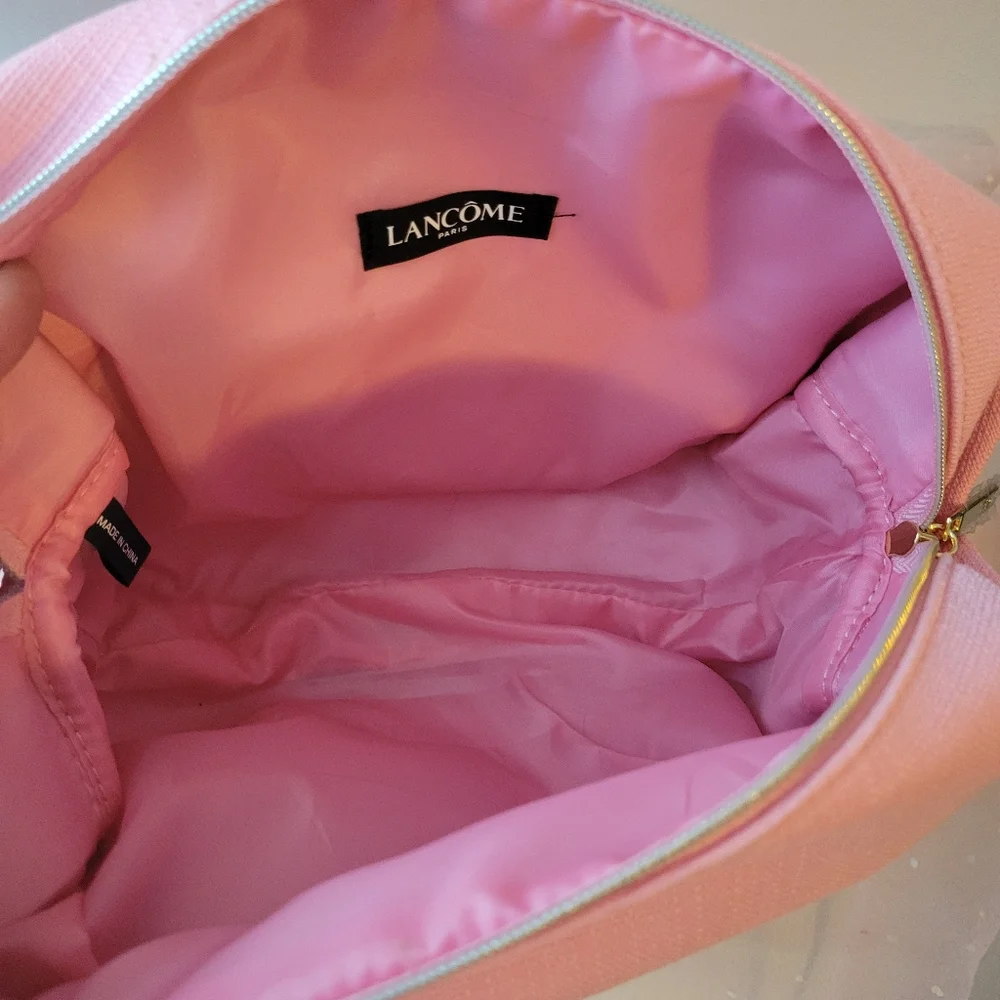 Lancôme Cosmetic Cases Storage Travel Pouches Bags ~ NWOT ~ Organizing ~ Pretty!